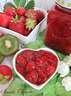 Dżem truskawkowo-kiwi