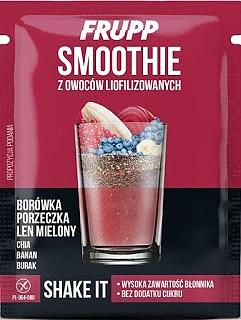 Smoothie z owoców liofilizowanych