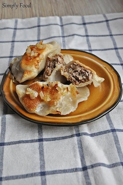 Pierogi z mięsem mielonym