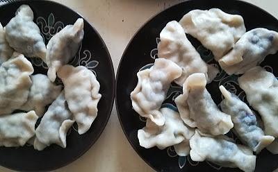 Pierogi z jagodami