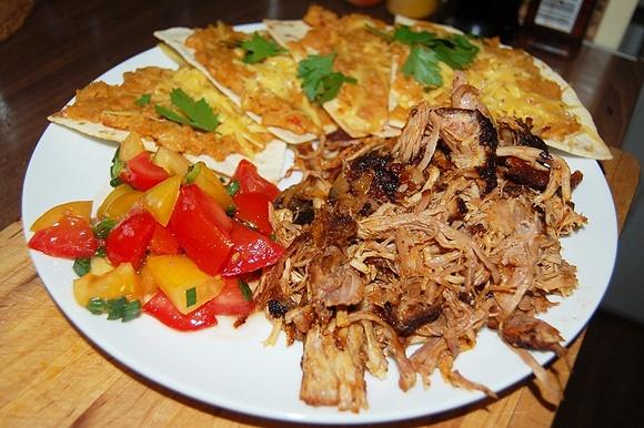 Pulled pork szarpana wieprzowina kuchnia tex-mex