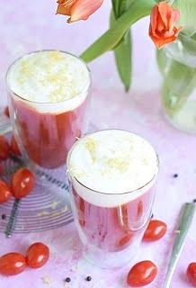 Pomidorowa inaczej czyli pomidorowe cappuccino