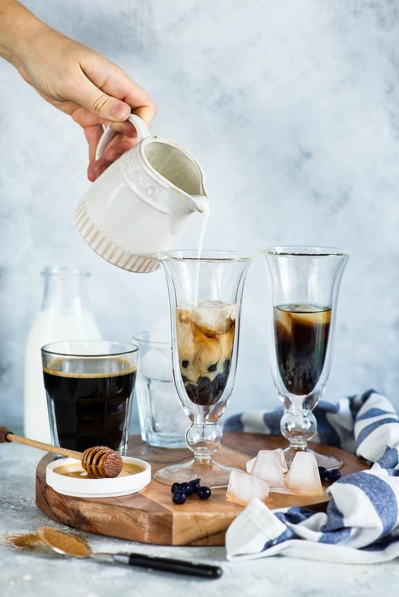 Bubble coffee z kawą Inka