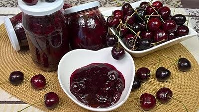Frużelina czereśniowa na zimę do słoików