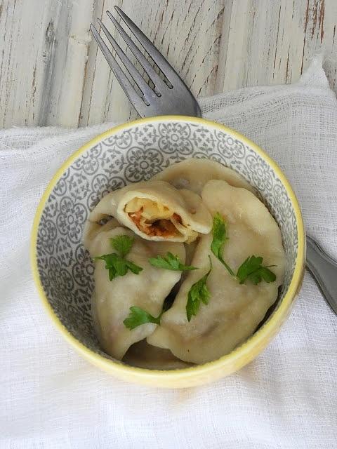 Pierogi z kapustą i boczkiem