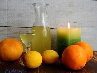 Nalewka 4 cytrusy: cytrynowo-grejpfrutowo-pomarańczowo-limonkowa