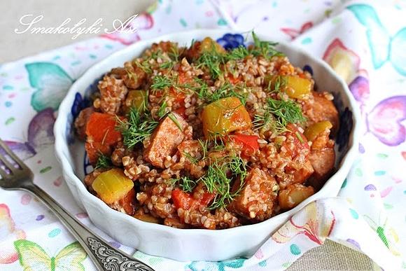 Leczo z kaszą bulgur