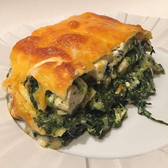 Lasagne z polskim serem pleśniowym