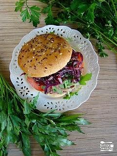 Burgery z czerwonej fasoli