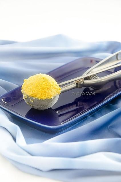 Proste lody mango