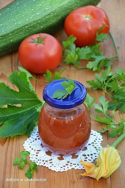 Idealny ketchup z cukinii