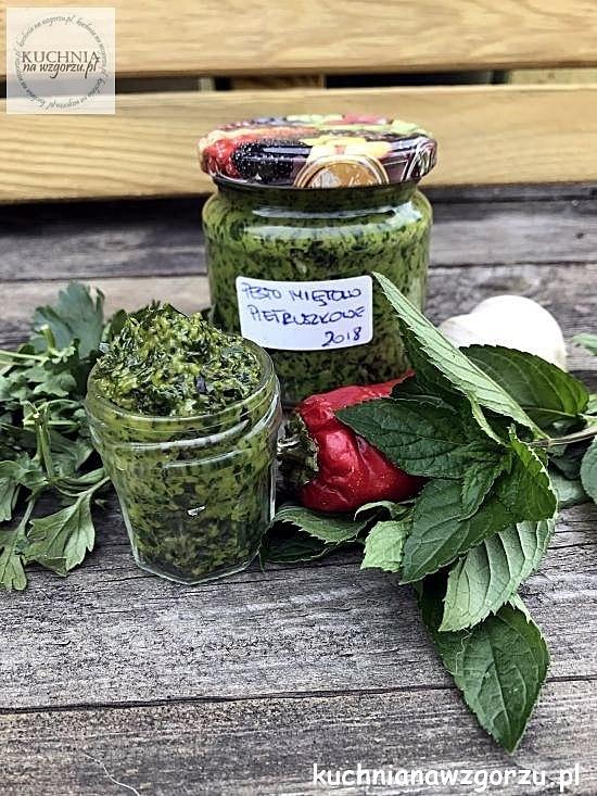 Pesto pietruszkowo-miętowe