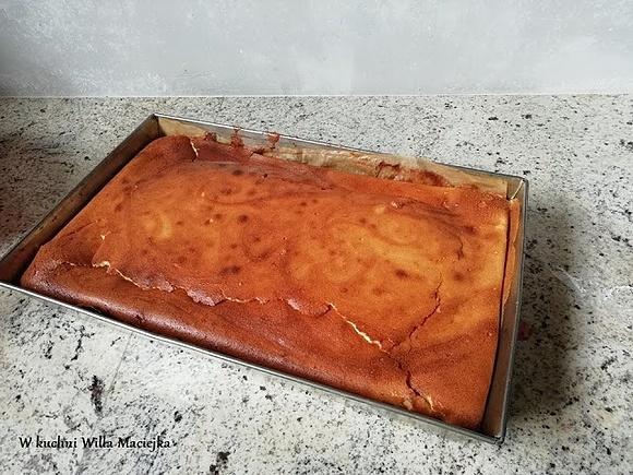 Sernik Gabrysi na kruchym spodzie