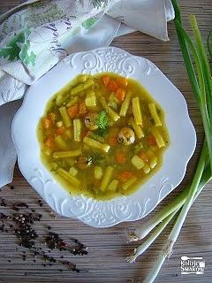 Zupa z fasolki szparagowej