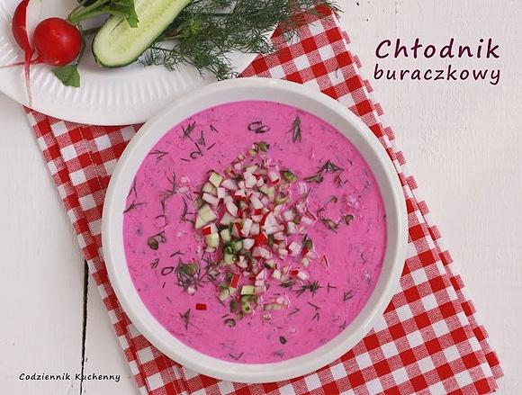 Chłodnik buraczkowy odchudzający się