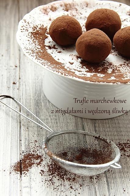 Marchewka kardamon migdał wędzona śliwka trufla