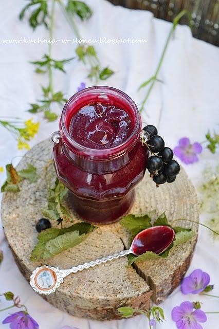 Curd z czarnej porzeczki