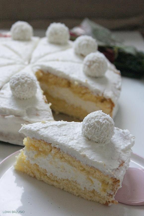 Leciutki tort Rafaello