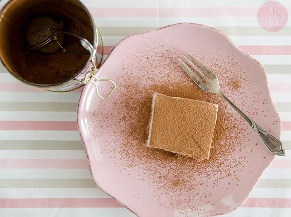 Ciasto czekoladowo kawowe z mascarpone i biszkoptem