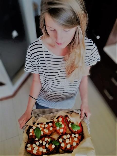 Zdrowe i sycące faszerowane bataty