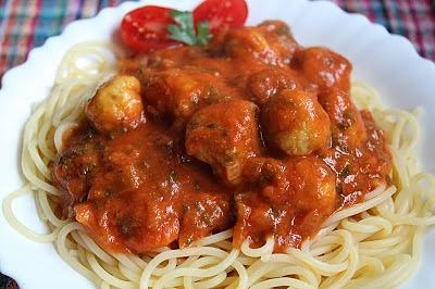 Spaghetti z klopsikami