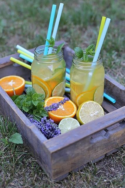 Lemoniada cytrusowa z miętą