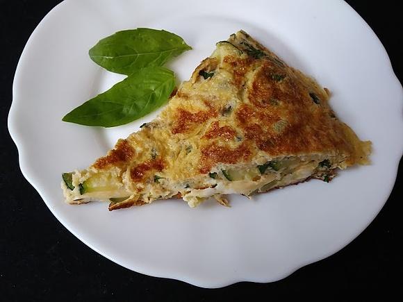 Omlet na zielono