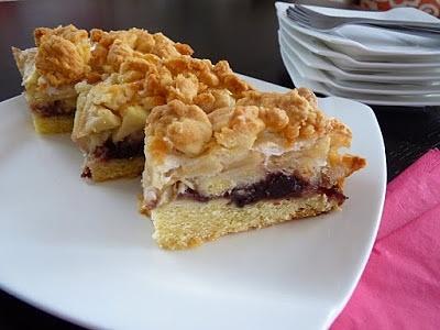 Ciasto kruche z jabłkami