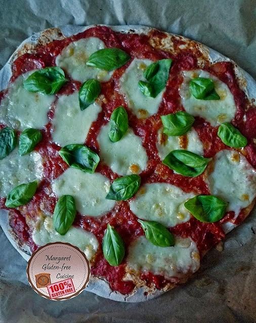 Bezglutenowa pizza Margherita