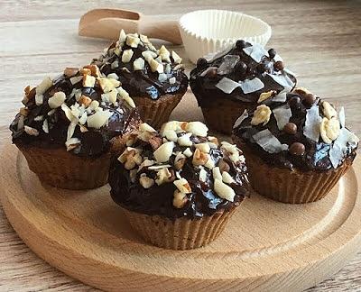 Muffiny z jabłkami