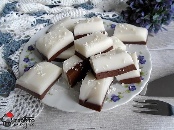 Domowe ptasie mleczko z mleczka kokosowego