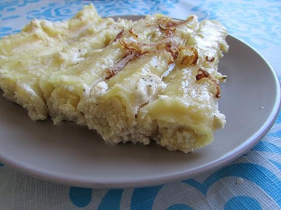 Cannelloni z farszem ruskiego typu