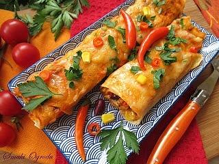Ogniste naleśniki po meksykańsku