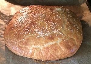 Placek twarogowy z mozzarellą
