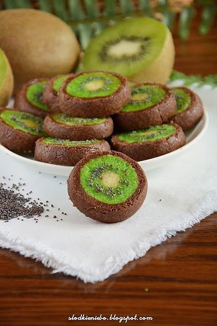 Owoc Kiwi – ciasteczka kruche dla dzieci