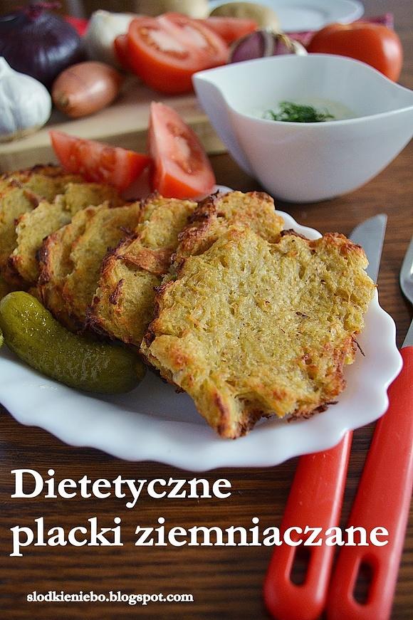 Dietetyczne placki ziemniaczane z piekarnika