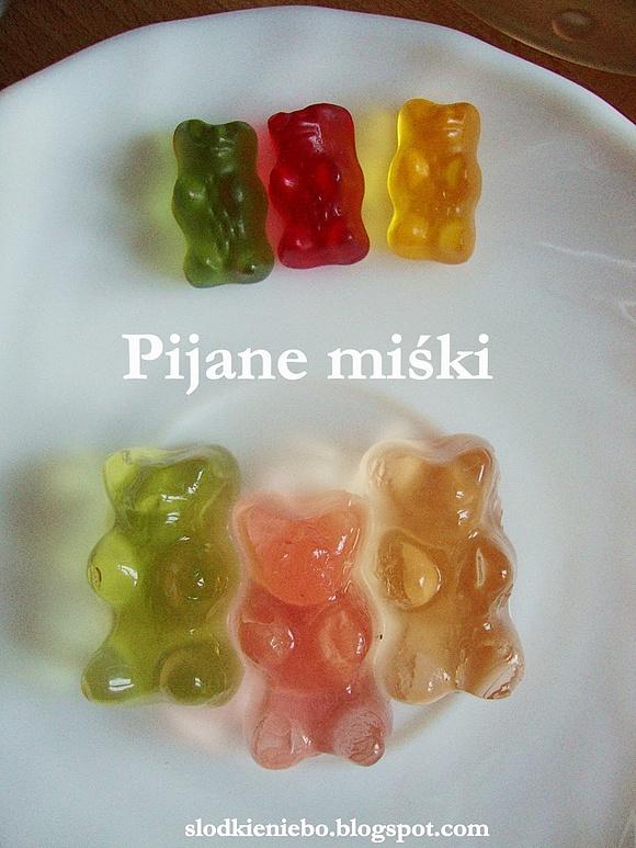 Żelki w alkoholu na imprezę
