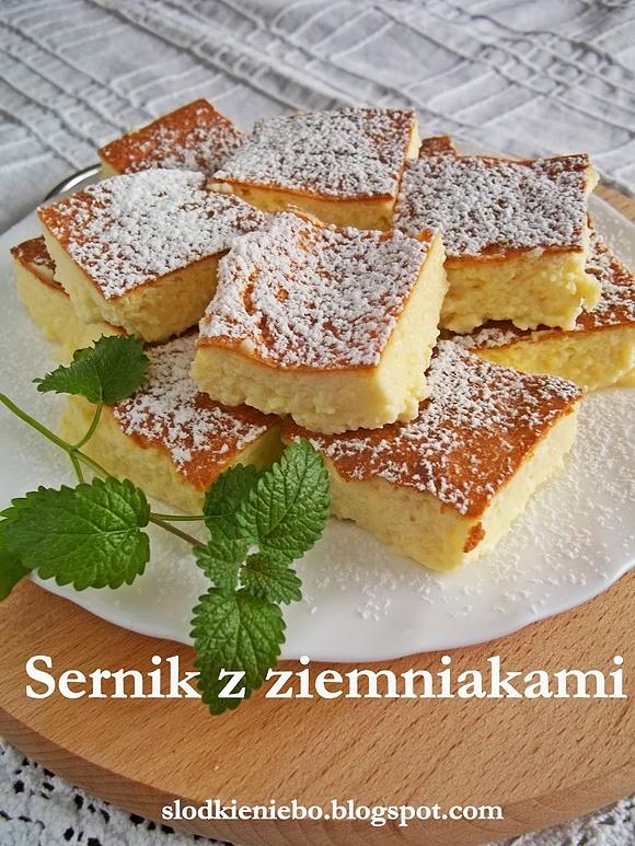 Sernik z ziemniakami