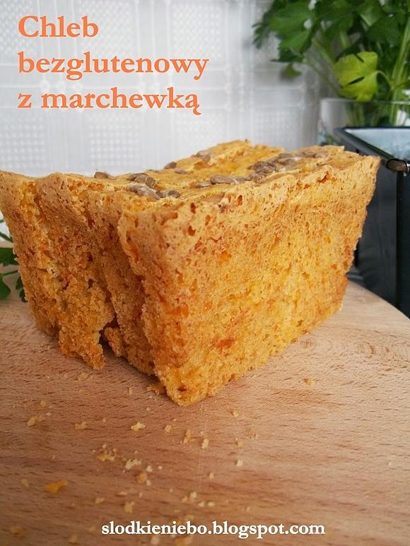 Bezglutenowy chleb z marchewką