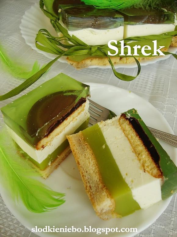 Ciasto Shrek