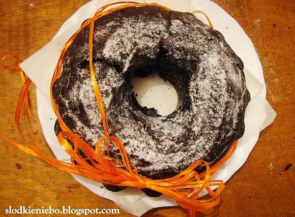 Kakaowa babka na wodzie bez jajek i mleka