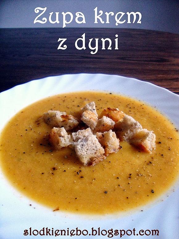 Zupa krem z dyni