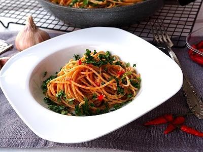 Spaghetti aglio olio