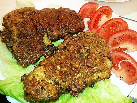 Schabowe w panierce grzybowo-cebulowej