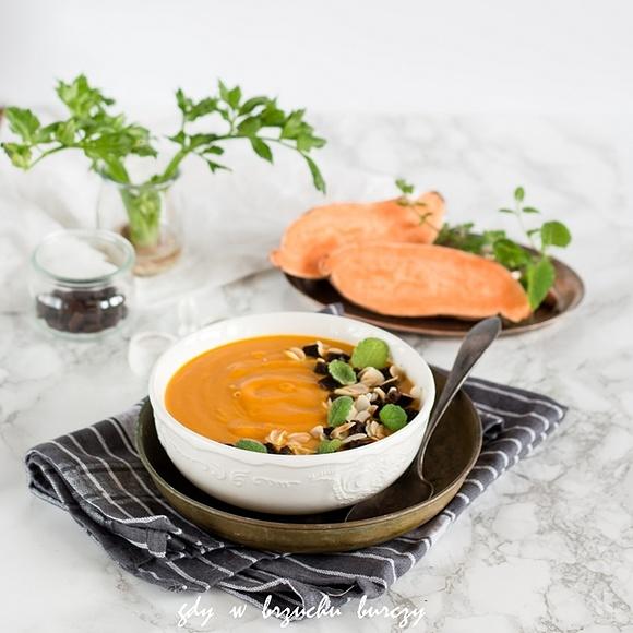 Zupa dyniowo-batatowa