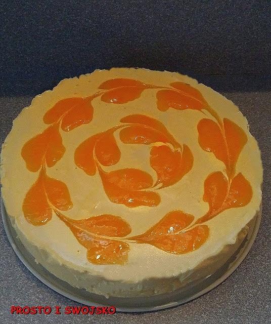 Kokosowy tofurnik z mango bez pieczenia Thermomix tm