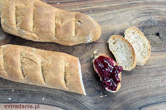 Bagietki razowe przepis na pieczywo zdrowe i chrupiące