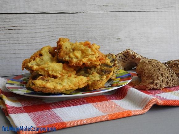 Raczki z kani - kanie w cieście smażone w głębokim oleju