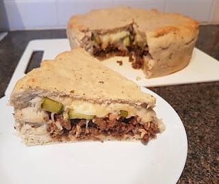 Cheeseburger xxl z tortownicy