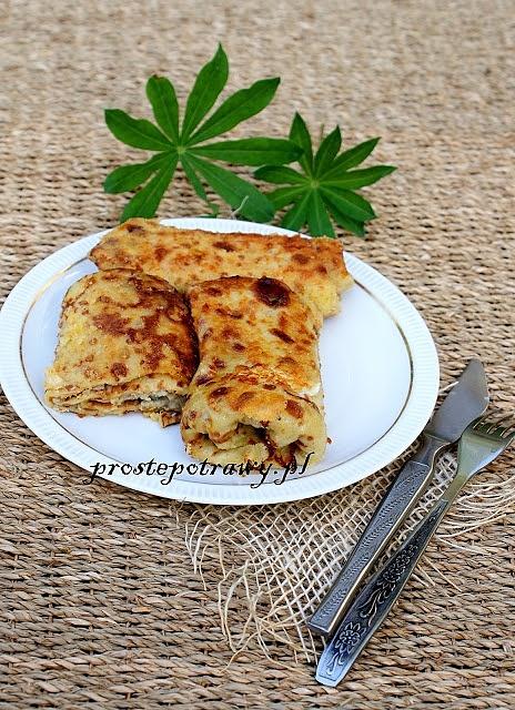 Krokiety z mięsem z rosołu i pieczarkami